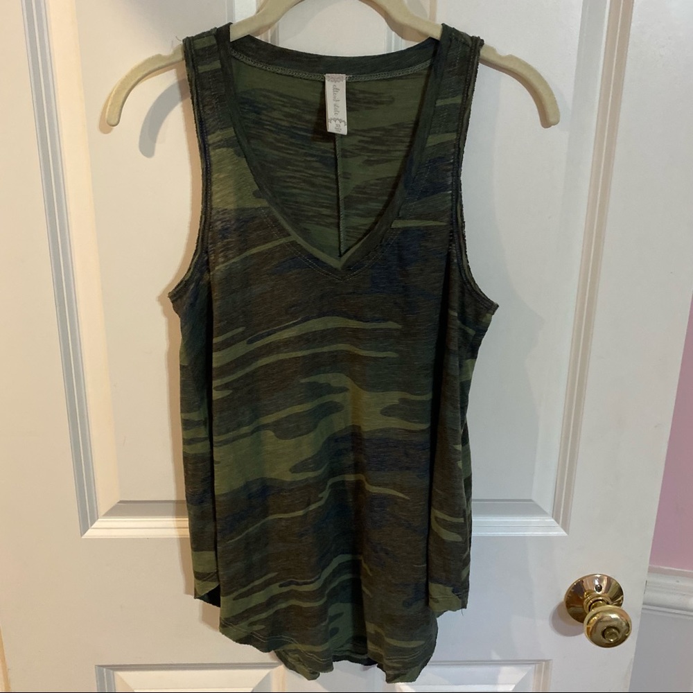 Altar’d State Camo Tank Top